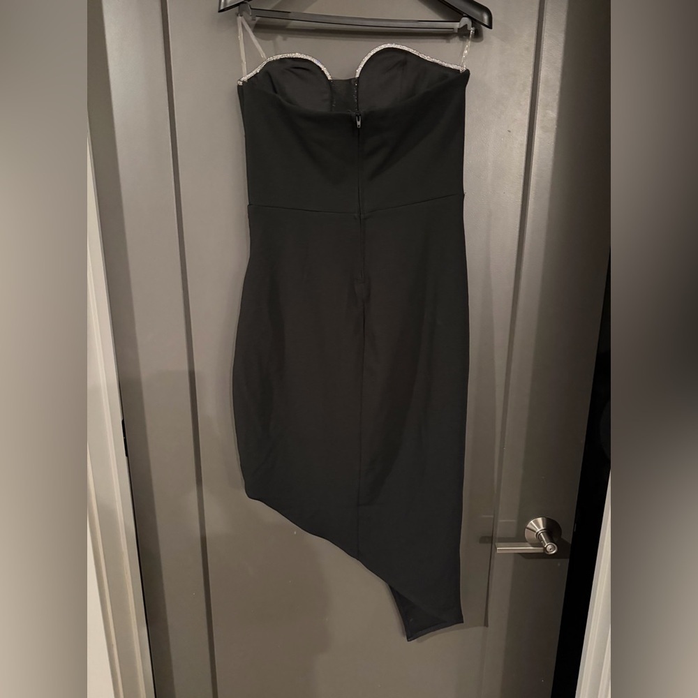 Emerald Sundae Strapless BodyconDress with Rhinestone Sweetheart Trim size XL - Picture 7 of 9